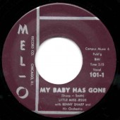 Little Miss Jessie 'My Baby Has Gone' + Benny Sharp Orchestra 'St. Louis Sunset Twist' 7"